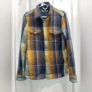 Outerknown Chroma men’s Blanket Shirt Plaid Shirt